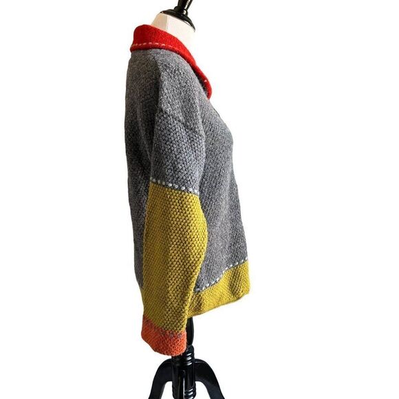 Little Journeys Chicago Alpaca Boho Tassel Sweater Size S - Picture 2 of 7